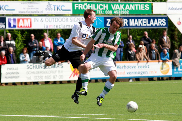 v.v. Berkum - SC Genemuiden. Foto Helmich Lubberts